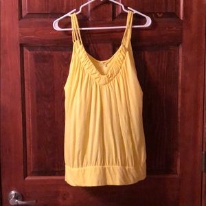 Gianni Bini yellow tank top